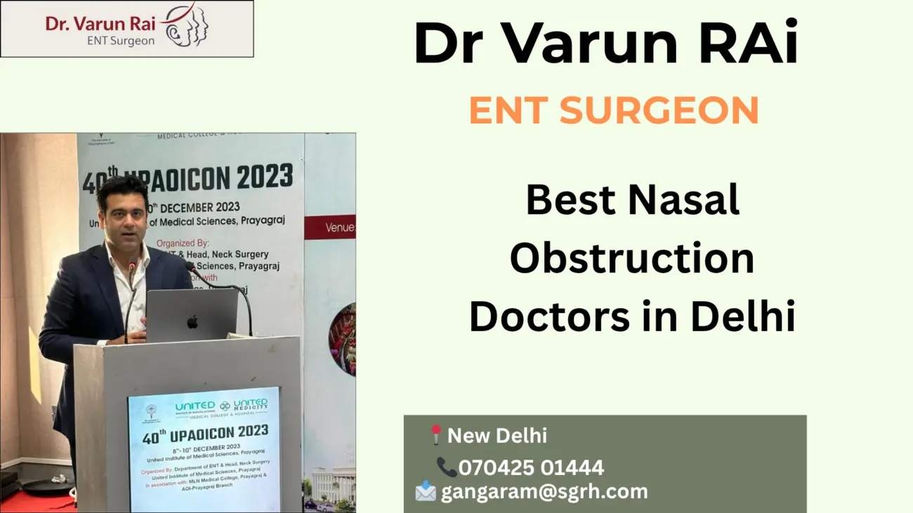 Best Nasal Obstruction Doctors in Delhi