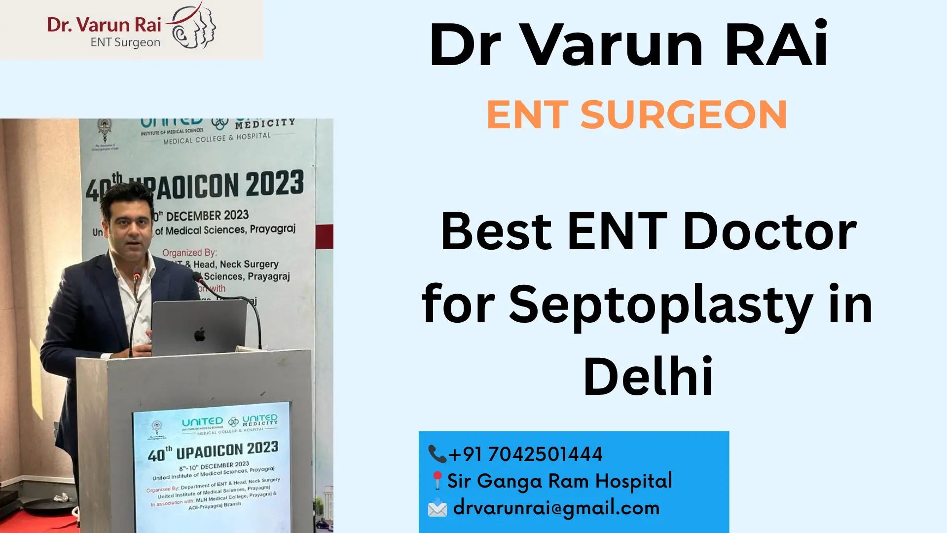Best ENT Doctor for Septoplasty in Delhi