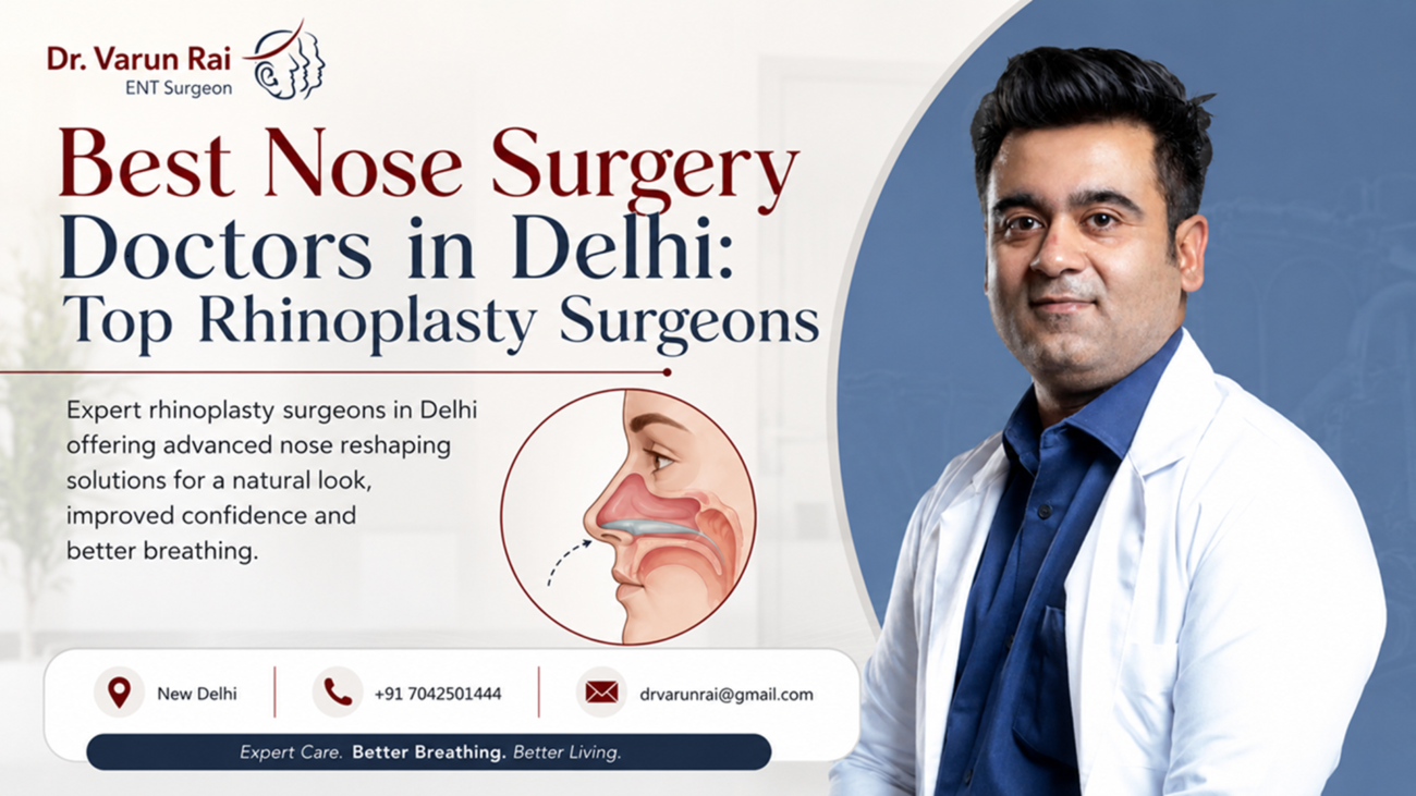 Best Nose Surgery Doctors in Delhi