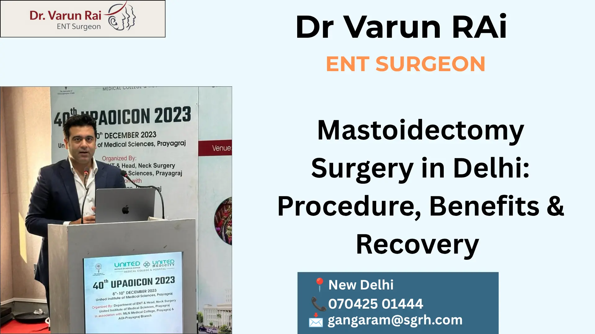Mastoidectomy Surgery in Delhi