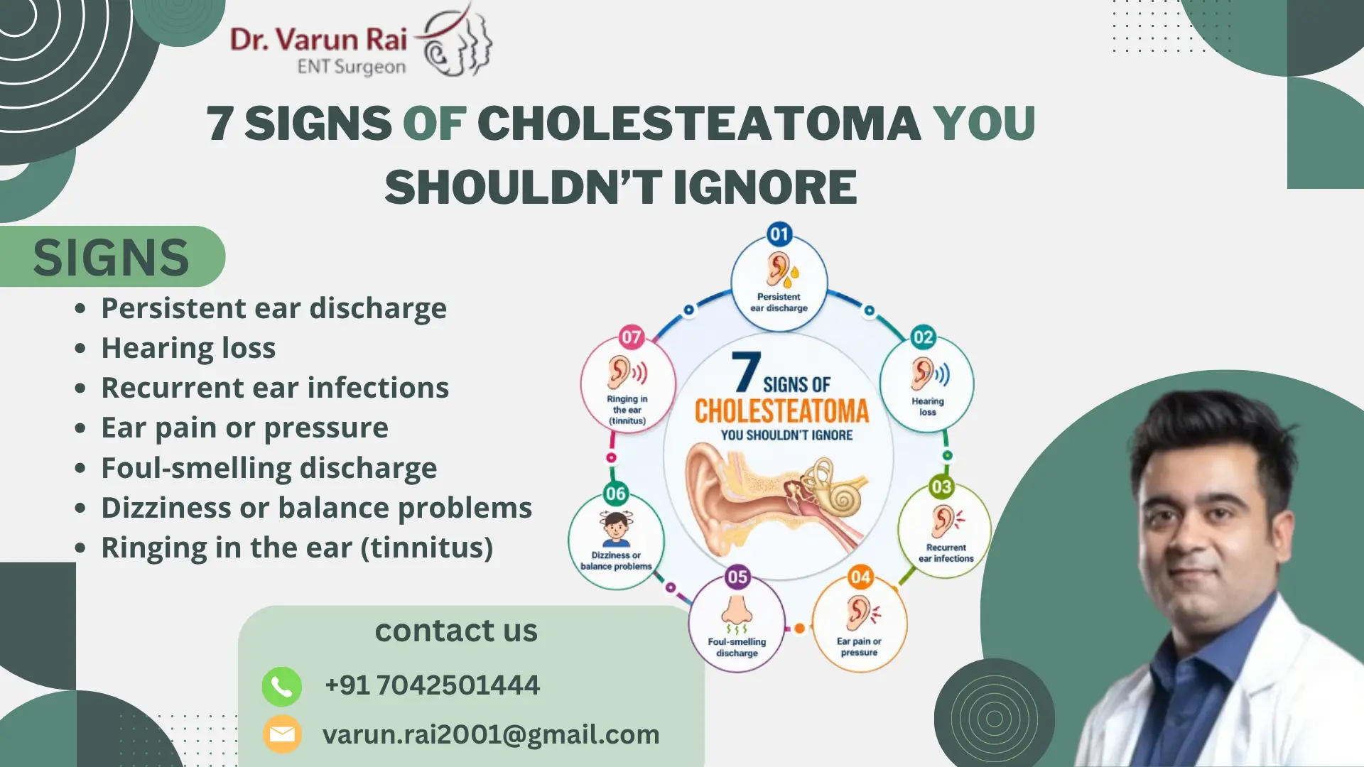 7 Signs of Cholesteatoma You Shouldn’t Ignore | Dr. Varun Rai