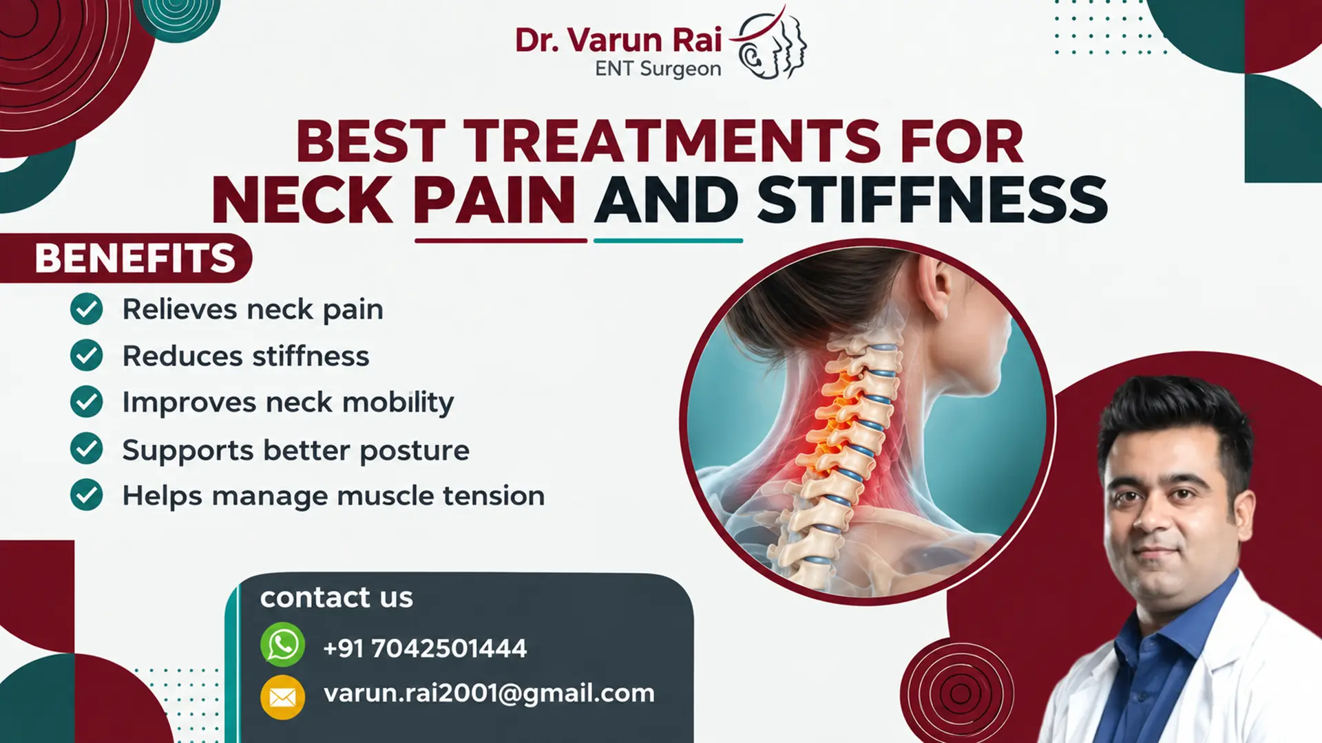 Best Treatments for Neck Pain and Stiffness
