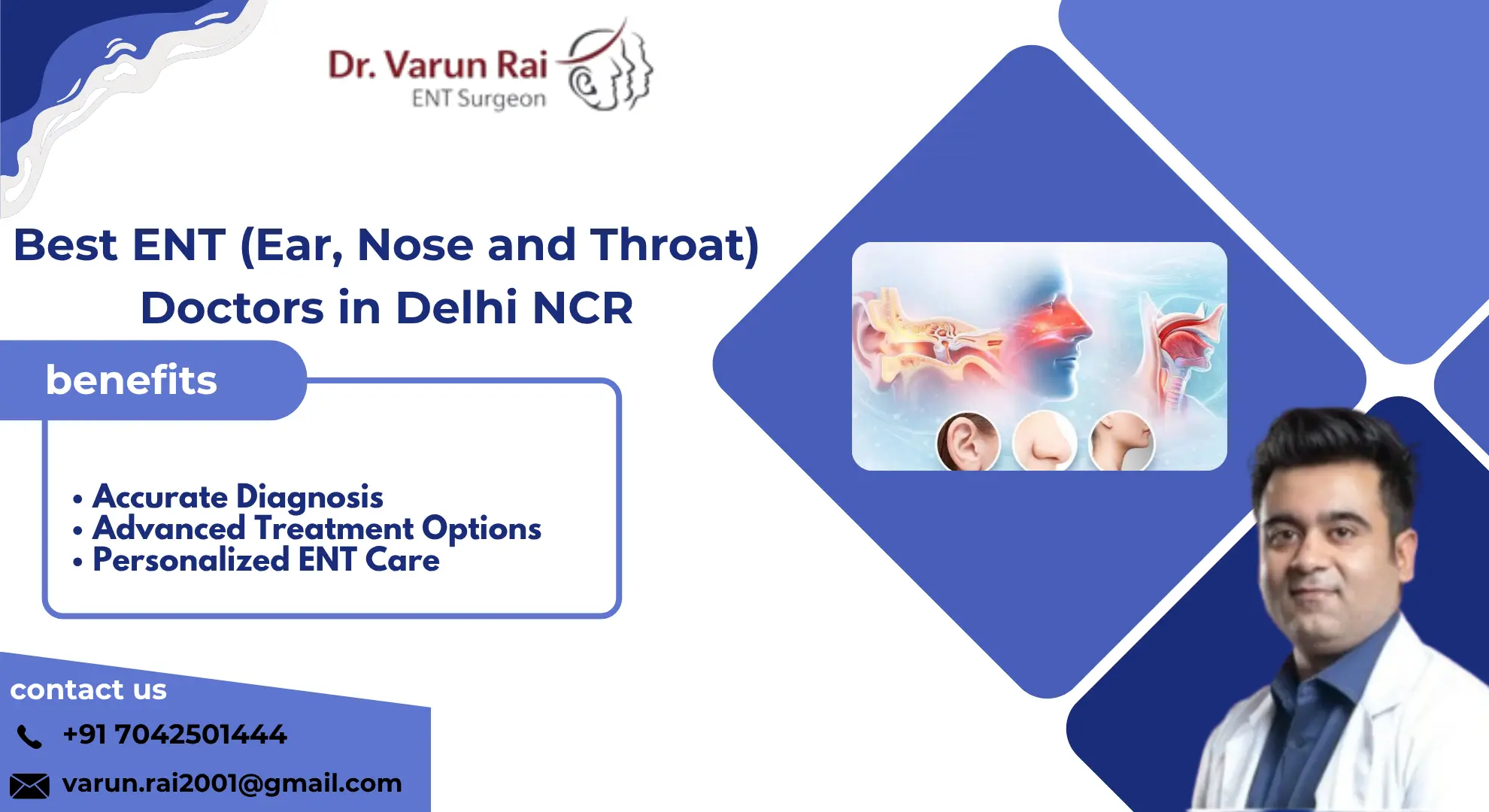 Best ENT (Ear, Nose and Throat) Doctors in Delhi NCR